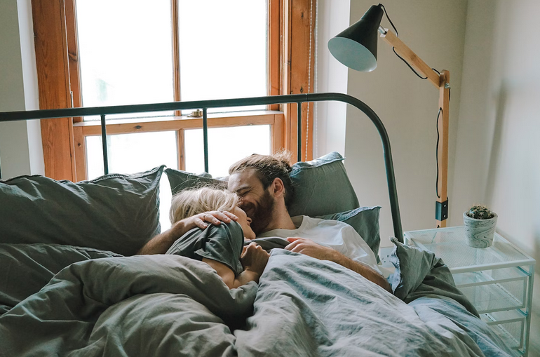 bed scene